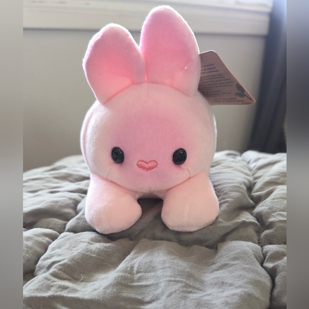 Pink Plush Bunny Toy